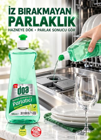 Doa Bulaşık Makinesi Parlatıcısı 500 Ml