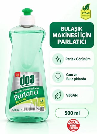 Doa Bulaşık Makinesi Parlatıcısı 500 Ml