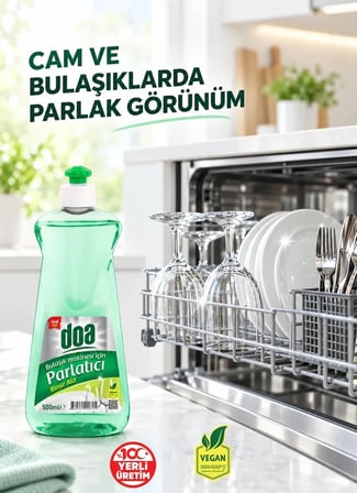 Doa Bulaşık Makinesi Parlatıcısı 500 Ml