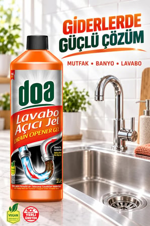 DOA LAVABO AÇICI JEL / 1000 ML
