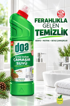 DOA ULTRA ÇAMAŞIR SUYU ÇAM FERAHLIĞI / 750 ML