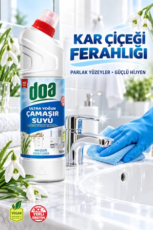 DOA ULTRA ÇAMAŞIR SUYU KAR BEYAZLIĞI / 750 ML