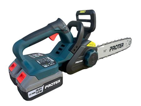 Proter PST 140 STX Şarjlı Zincirli Dal Kesme 20V 4.0Ah