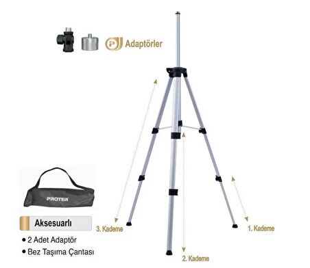 Proter PL15T Tripot Ayak 1,50m