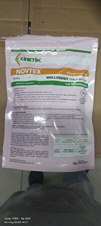 Novtex 500gr salyangoz ilacı 