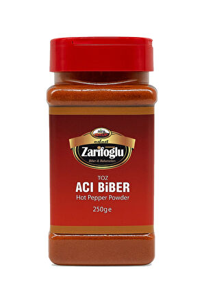 Toz Acı Biber Pet 250 gr Orta Boy