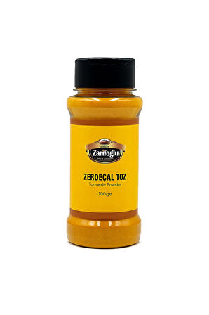 Zerdeçal Toz Pet 100 gr Küçük Boy