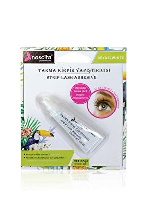 Nascita Takma Kirpik Yapıştırıcı Beyaz 2,5 gr