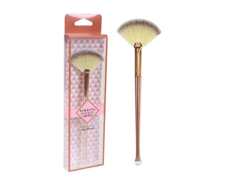 Nascıta Bronze Collection Fan Fırçası 0010