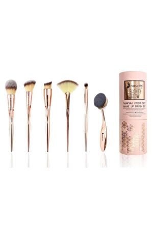 Nascita Yeni Bronz Set 6 NASBRUSHKVZ20