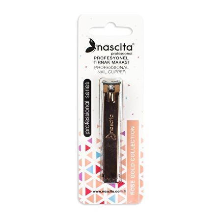Nascita Tırnak Makası Gold Krom Büyük Blisterli Nasxmks00018ch
