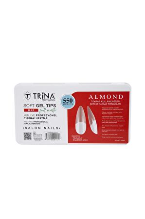 Trina Soft Jel Takma Tırnak - Ballerina (Full Mat) 550' Li - 24