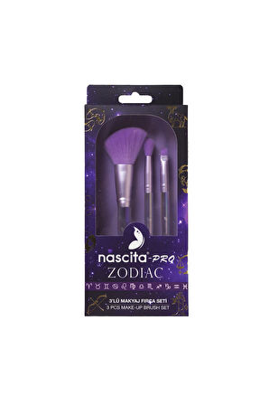 Nascita Zodiac 3 lü Makyaj Fırça Seti - 138
