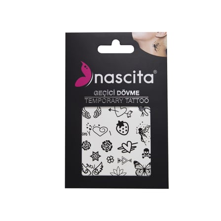Nascita Geçici Yüz Dövmesi NASSTICKER0038
