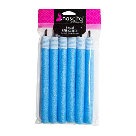 Nascita 1,6-20 MM / 6'lı Klipsli Esnek Bigudi - 48