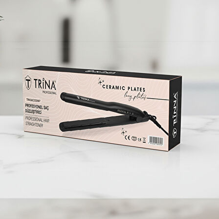Trina TRNSACDZ0087 - Profesyonel Uzun Plakalı Saç Düzleştirici