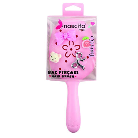Nascita Twistlo Açık Pembe Saç Fırçası - 59