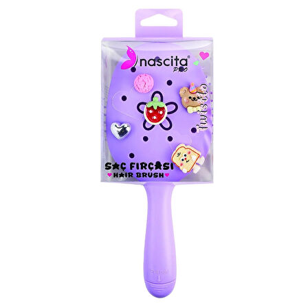 Nascita Twistlo Lila Saç Fırçası - 59