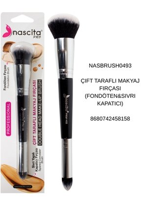 ÇİFT TARAFLI PROFESYONEL -YÜZ & GÖZ-MAKYAJ FIRÇA SETİ NASBRUSH (0491+0494+0493+0496+0497+0498+0499)