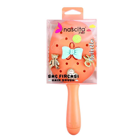 Nascita Twistlo Turuncu Saç Fırçası - 59	
