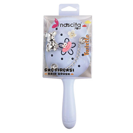 Nascita Twistlo Mavi Saç Fırçası - 59