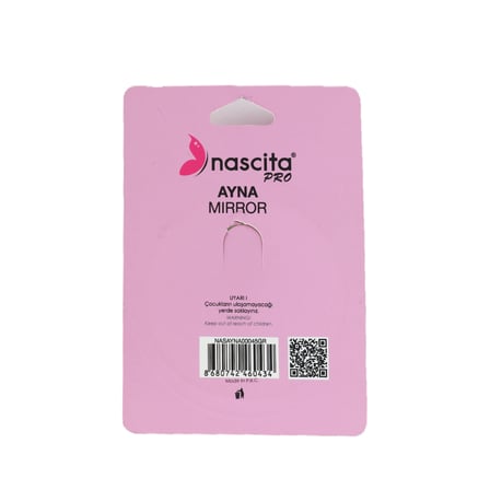 Nascita Figürlü Çanta Tipi Makyaj Aynası NASAYNA00045GR