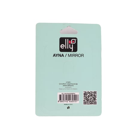 Elly Kelebek Desenli Çanta Tipi Makyaj Aynası ELLYAYNA0008PN