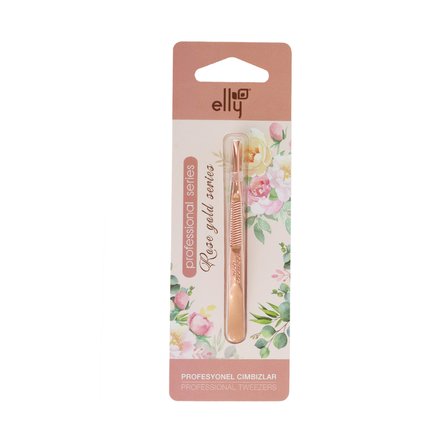 Elly Düz Uçlu Cımbız Rose Gold Serisi ELLYCIMBIZ13