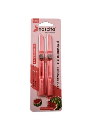 Nascita Geri Çekilebilir 2'Li Razor Seti Karpuzlu NASRAZOR008