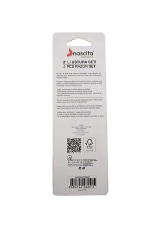 Nascita Geri Çekilebilir 2'Li Razor Seti Karpuzlu NASRAZOR008