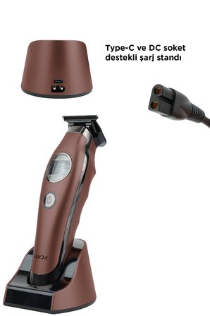 FENDA - Profonyonel Sakal Kesme Makinesi - FNDSKLKS0003 KAHVE