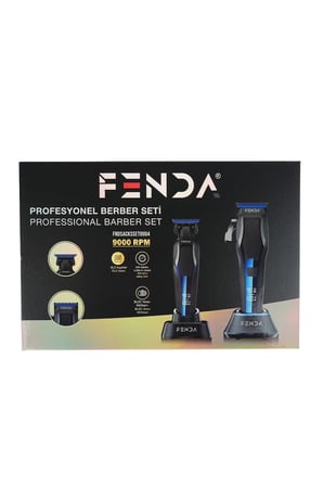 Fenda Profesyonel Saç & Sakal Bakım Seti Mavi FNDSACKSSET004