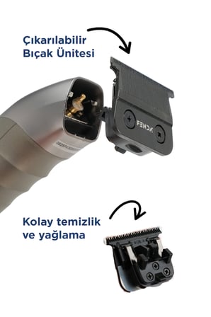 Fenda Profesyonel Saç Kesme Makinesi Siyah FNDSACKS0005