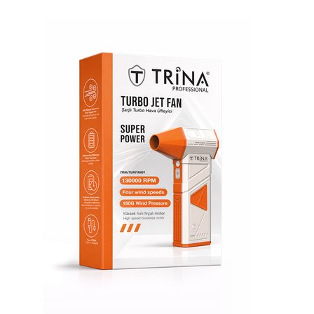 Trina TRNJTURFAN01 - Turbo Jet Fan 130.000 RPM