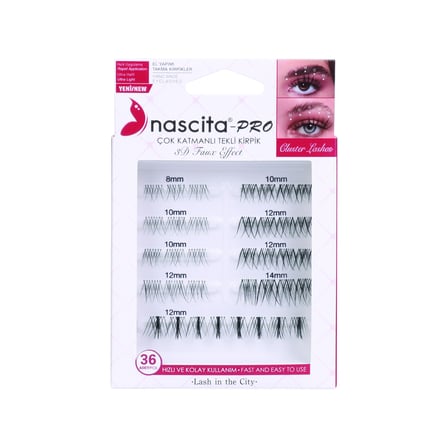 Nascita Çok Katmanlı Tekli Kirpik Lash in the City NASEYE000161