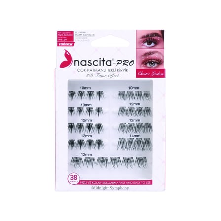 Nascita Çok Katmanlı Tekli Kirpik Midnight Symphony NASEYE000164