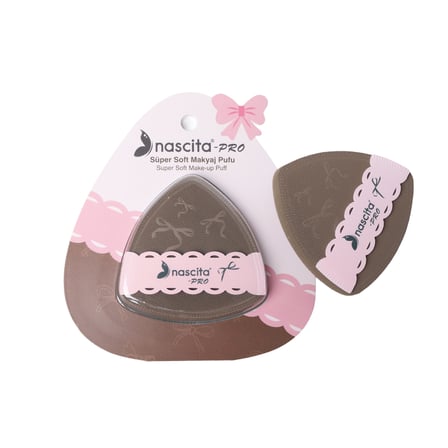 Nascita Super Soft Makyaj Pufu Yumuşak Dokulu Pudra ve Fondöten Pufu