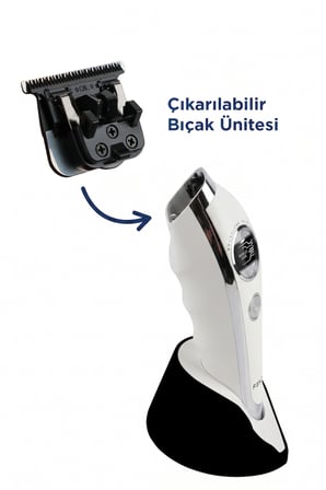 Fenda Profesyonel Sakal Kesme Makinesi Beyaz FNDSKLKS0003WH