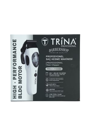 Trina Saç Kesme Makinesi Beyaz TRNSACKS0083WH