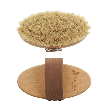 Nascita Doğal At Kılı Masaj Fırçası (12*6 CM) NASBATHK0014T