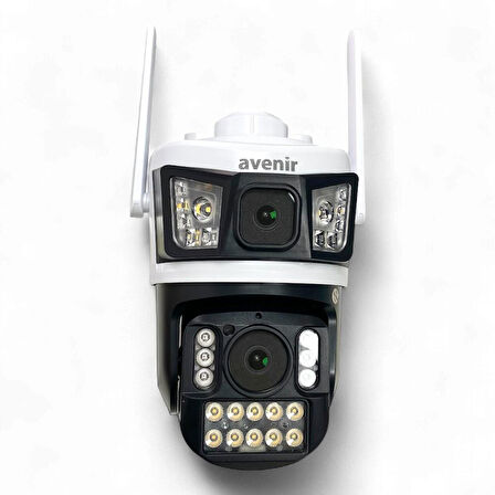 Avenir AV-S425 6MP 2 Kameralı AOV 4G Sim Kartlı Solar Kamera