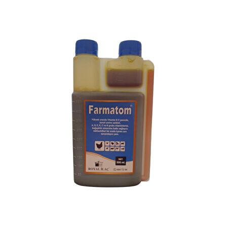 Royal İlaç Farmatom 500 Ml. Vitamin ve Mineral Desteği