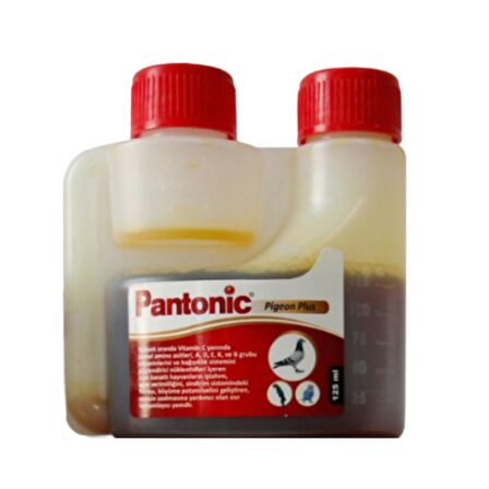 Pantonic Pigeon Plus 125 Ml. Güvercin ve Kafes Kuşları Için Multivitamin