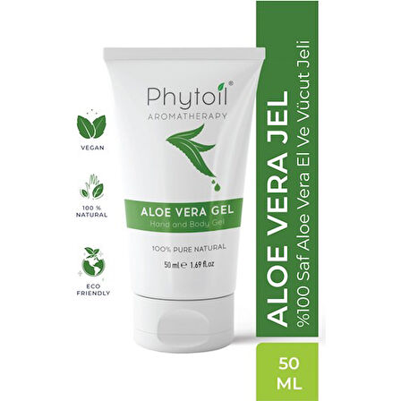 Phytoil Aromatherapy Aloe Vera Gel 50 Ml