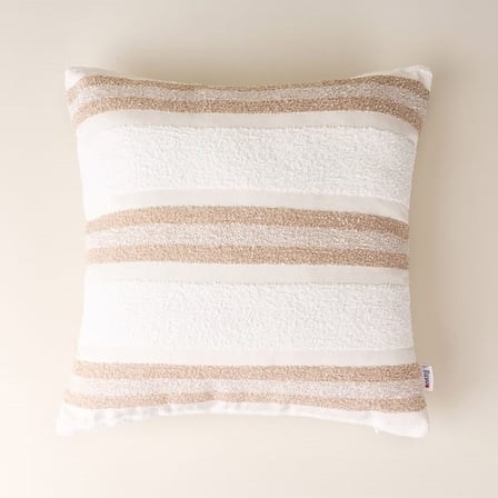 Evidea Soft Golden Kırlent - Ekru - 45x45 cm