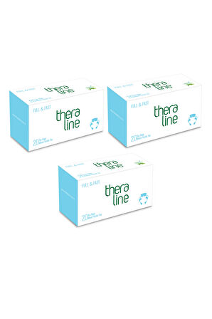 Theraline Full & Fast (Açlığa Karnım Tok) Bitki Çayı Süzen Poşet (3 Kutu) 60 Adet