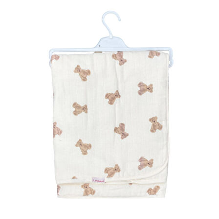 Bebekevi Müslin Kapşonlu 2'li Silgi Havlu 1040