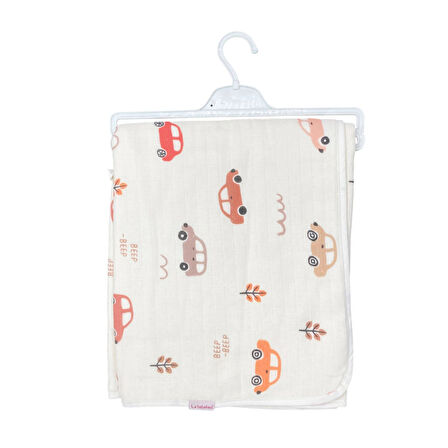 Bebekevi Müslin Kapşonlu 2'li Silgi Havlu 1040