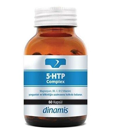 Dinamis 5-HTP Complex Takviye Edici Gıda 60 Kapsül