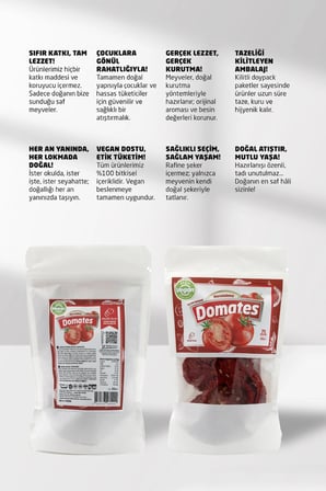 Kurutulmuş Dilimli Domates